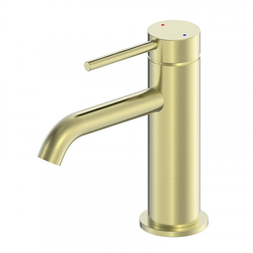 Смеситель для раковины Wonzon &amp; Woghand Stick WW-88139017-BG цвет Брашированное золото