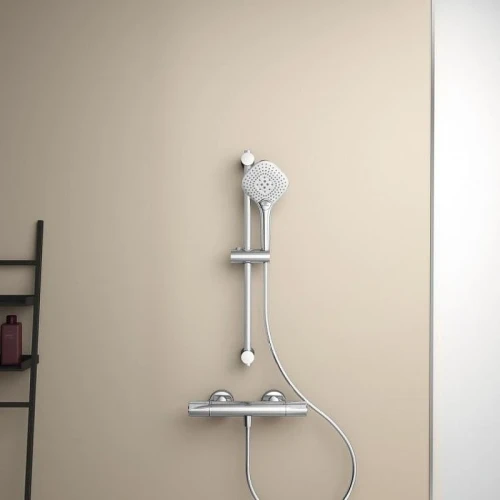 Смеситель для душа Ideal Standard Ceratherm T100 A7234AA с термостатом цвет Хром