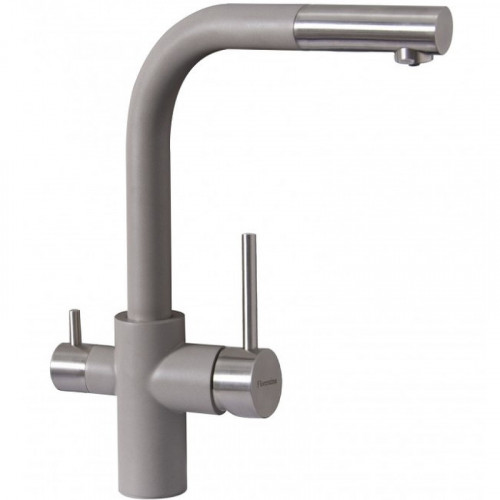 Смеситель для кухни Florentina Кристалл 333.32H.2123.305 Грей латунь