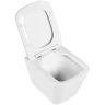 Комплект унитаза с инсталляцией BelBagno Due BB3103CHR/SC/BB002-80/BB014-SR-BIANCO с сиденьем Микролифт и Белой клавишей смыва фаянс подвесной