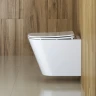 Комплект унитаза с инсталляцией BelBagno Due BB3103CHR/SC/BB002-80/BB014-SR-BIANCO с сиденьем Микролифт и Белой клавишей смыва фаянс подвесной