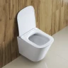 Комплект унитаза с инсталляцией BelBagno Due BB3103CHR/SC/BB002-80/BB014-SR-BIANCO с сиденьем Микролифт и Белой клавишей смыва фаянс подвесной