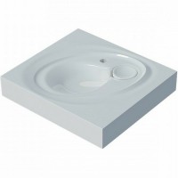 Раковина Maretti Valentina 60 VA13SM98-844 на стиральную машину Белая искусственный камень (литьевой мрамор) подвесная, на стиральную машину