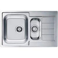 Кухонная мойка Alveus Line 70 NAT-90 790x500 1065684 Натуральная сталь нержавеющая сталь встраиваемый