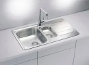 Кухонная мойка Alveus Line 70 NAT-90 790x500 1065684 Натуральная сталь нержавеющая сталь встраиваемый