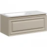 Тумба под раковину Sancos Very 100 L VR100LCE подвесная Beige Soft МДФ / ЛДСП