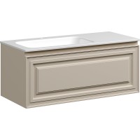 Тумба под раковину Sancos Very 100 L VR100LCE подвесная Beige Soft МДФ / ЛДСП