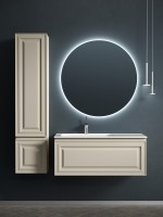 Тумба под раковину Sancos Very 100 L VR100LCE подвесная Beige Soft МДФ / ЛДСП