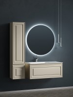 Тумба под раковину Sancos Very 100 L VR100LCE подвесная Beige Soft МДФ / ЛДСП