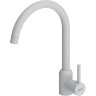 Смеситель для кухни Dorff Logic D3007033 Белый нержавеющая сталь