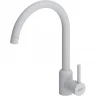 Смеситель для кухни Dorff Logic D3007033 Белый нержавеющая сталь