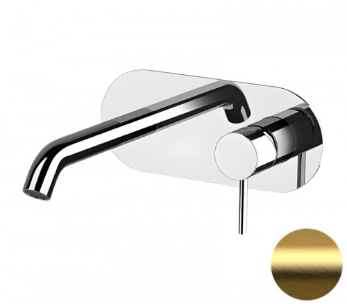 Смеситель для раковины Remer X Style X15BG цвет Золото брашированное