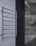 Водяной полотенцесушитель Terminus Аврора П8 400х800 бп500 4670078529909 Хром, боковое подключение, G 1" НР нержавеющая сталь