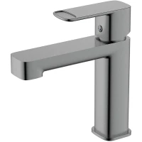 Смеситель для раковины AQUAme Parma AQM6610GM Оружейный металл латунь