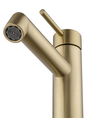 Смеситель для раковины Wonzon &amp; Woghand WW-H1063-BG цвет Брашированное золото