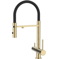 Смеситель для кухни Iddis Ace ACEMGFFi05 Золото матовое латунь