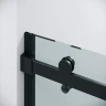 Душевая дверь Grossman Classic 100 100.K33.04.100.21.00 профиль Черный матовый стекло прозрачное