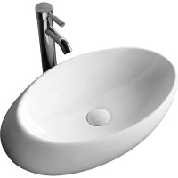 Раковина-чаша Ceruttispa 48 CR0058A СТ9562 Белая фарфор накладная