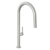 Смеситель для кухни Kludi Aurea 55852N575 цвет Никель брашированный
