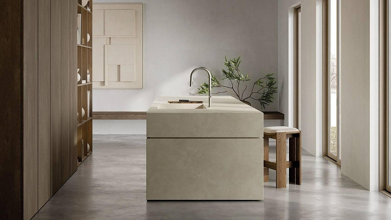 Смеситель для кухни Kludi Aurea 55852N575 цвет Никель брашированный