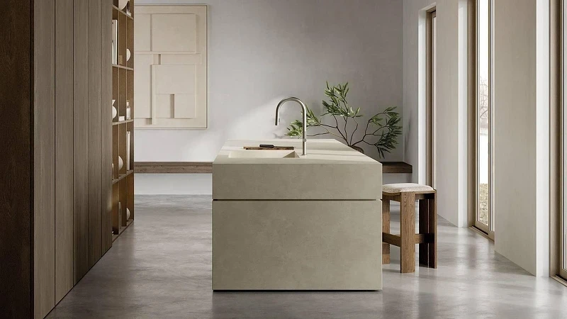 Смеситель для кухни Kludi Aurea 55852N575 цвет Никель брашированный