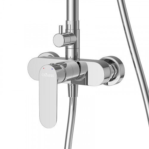 Душевая система Cezares Stylus STYLUS-CD-01 Хром нержавеющая сталь на стену