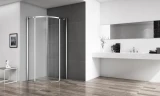 Душевой уголок BelBagno Acqua 100x100 ACQUA-R-2-100-C-Cr профиль Хром стекло прозрачное
