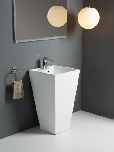 Раковина WeltWasser Leerbach 4847 GL-WT 48 10000013338 Белая