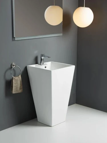 Раковина WeltWasser Leerbach 4847 GL-WT 48 10000013338 Белая