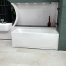 Акриловая ванна Radomir Патрисия 185x85 1-01-2-0-1-333К цвет Белый со слив-переливом Хром