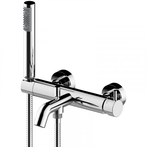 Смеситель для ванны Bossini Teo Z00723.030 Хром латунь на стену