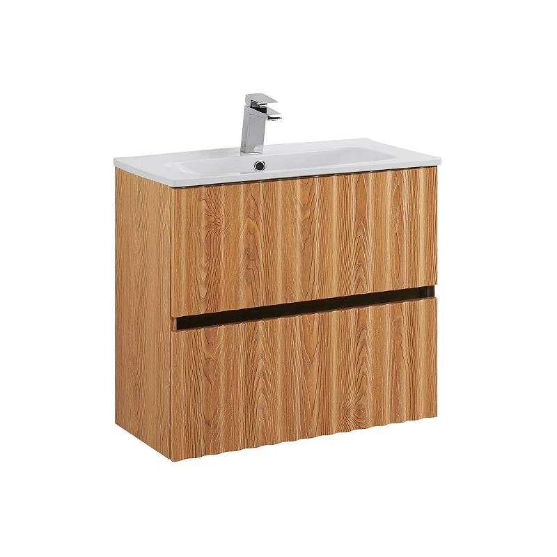Тумба под раковину Art&Max Elegant 60 AM-ELEGANT-600-2C-SO-BR-P подвесная цвет Бран