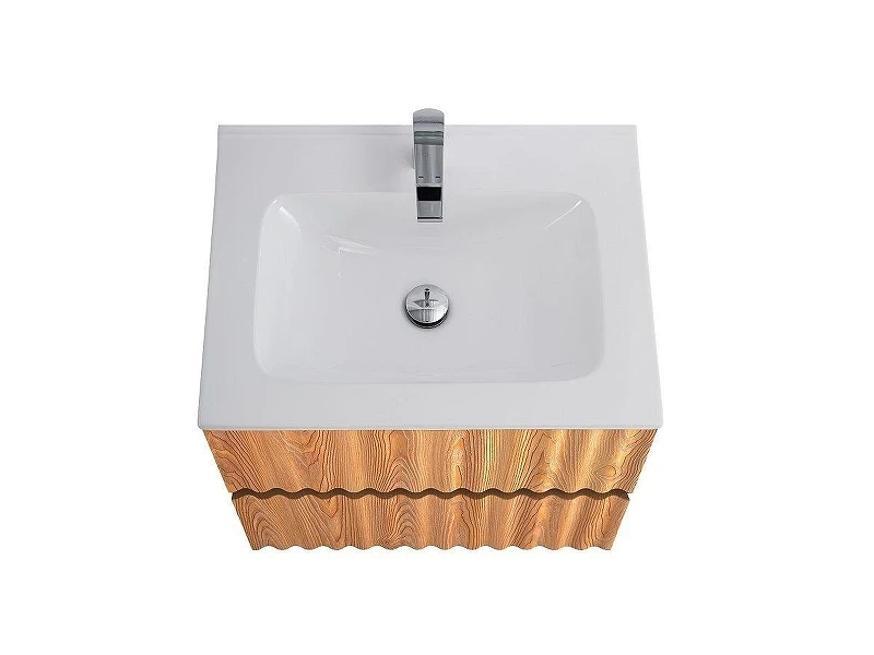 Тумба под раковину Art&Max Elegant 60 AM-ELEGANT-600-2C-SO-BR-P подвесная цвет Бран