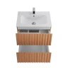 Тумба под раковину Art&Max Elegant 60 AM-ELEGANT-600-2C-SO-BR-P подвесная цвет Бран