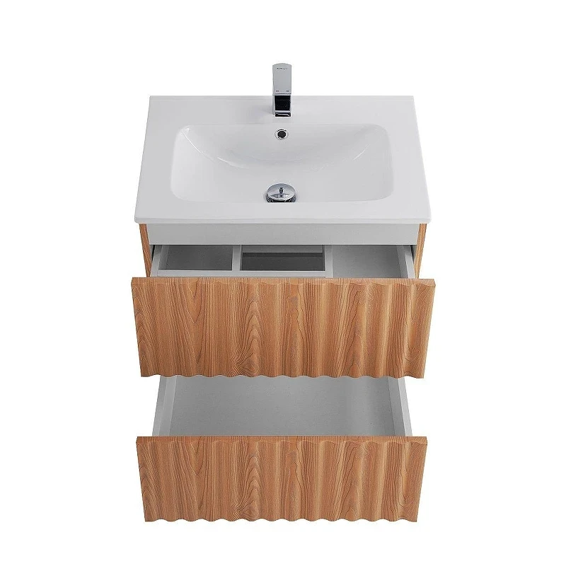 Тумба под раковину Art&Max Elegant 60 AM-ELEGANT-600-2C-SO-BR-P подвесная цвет Бран