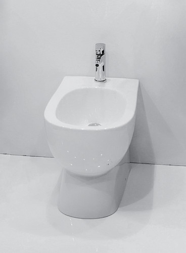 Биде Sanita Luxe Art BD.FS/Art/C/WHT.G/S1 Белое