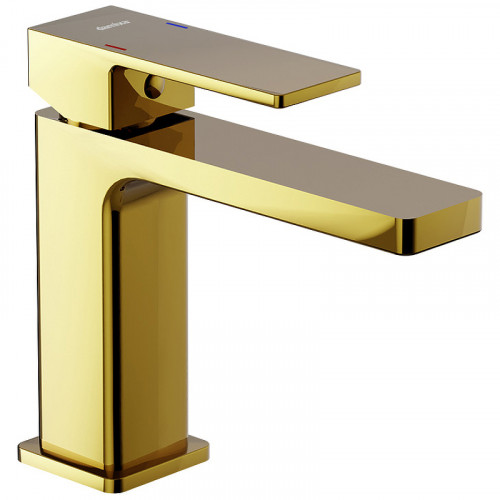 Смеситель для раковины Damixa Gala 530210600 Золото латунь