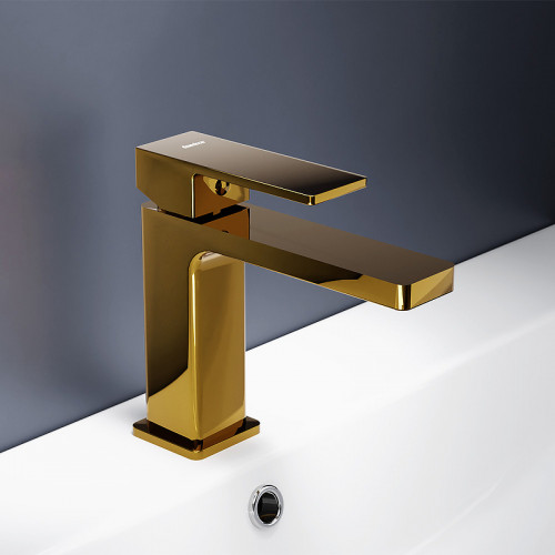 Смеситель для раковины Damixa Gala 530210600 Золото латунь