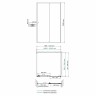 Душевой уголок WasserKRAFT Dill 120x80 61S06 профиль Черный матовый стекло прозрачное