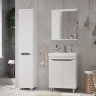 Зеркало со шкафом Volna Lake 60 L zsLAKE60.L-01 с подсветкой Белое