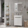 Зеркало со шкафом Volna Lake 60 L zsLAKE60.L-01 с подсветкой Белое