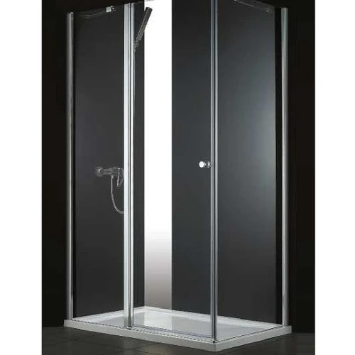 Душевой уголок Cezares Elena 120x100 ELENA-W-AH-1-120/100-C-Cr профиль Хром стекло прозрачное