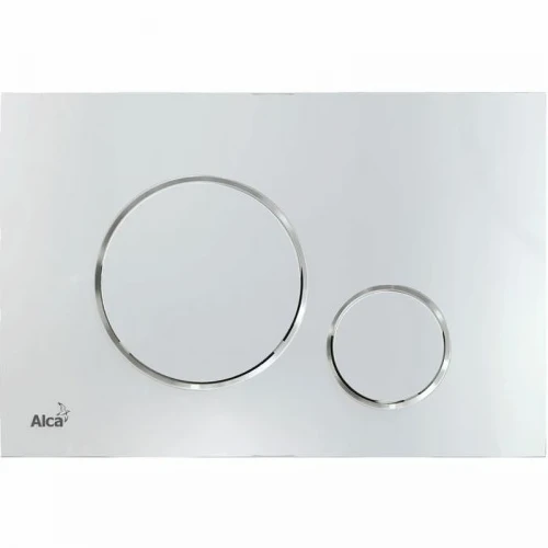 Инсталляция Alcaplast AM101/1120-4:1 RU M671-0001 для унитаза с клавишей смыва Хром глянцевый пластик