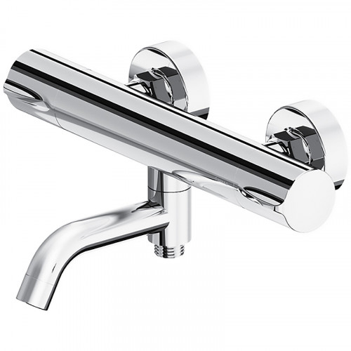 Смеситель для ванны Damixa Scandinavian Pure 363000000 с термостатом Хром латунь на стену