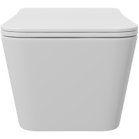 Унитаз Aqueduto Macio MAC0120 подвесной Белый матовый с сиденьем Микролифт фаянс подвесной