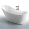 Акриловая ванна Ceruttispa Gloria170 170x75 CT10880 Белая без гидромассажа