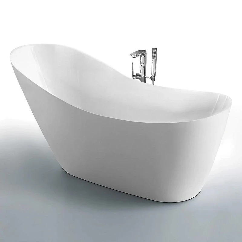 Акриловая ванна Ceruttispa Gloria170 170x75 CT10880 Белая без гидромассажа