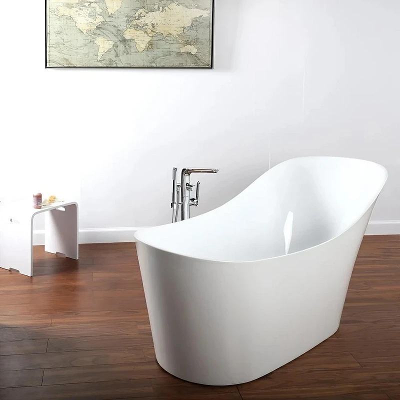 Акриловая ванна Ceruttispa Gloria170 170x75 CT10880 Белая без гидромассажа