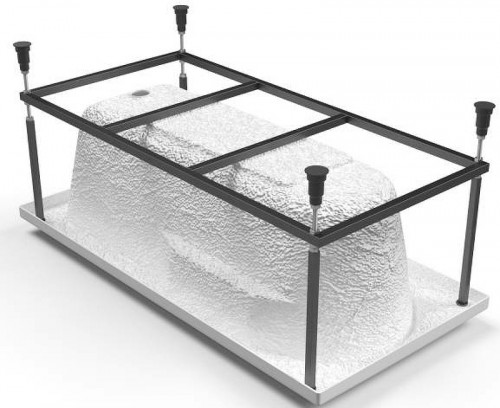 Акриловая ванна Cersanit Santana 160x70 63324 без гидромассажа