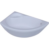 Акриловая ванна Aquatek Аякс 2 170x100 L AYK170-0000085 без гидромассажа с фронтальной панелью с каркасом (вклеенный) со слив-переливом